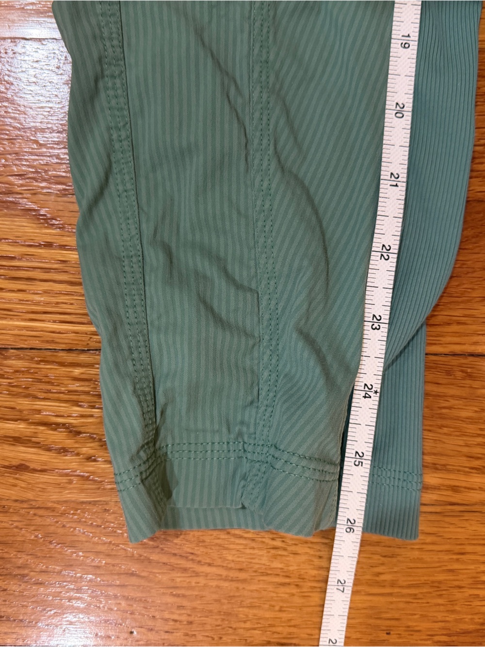 Lululemon Street To Studio Pant II *Unlined 28" Fatigue Green - Size 6 - Picture 4 of 6